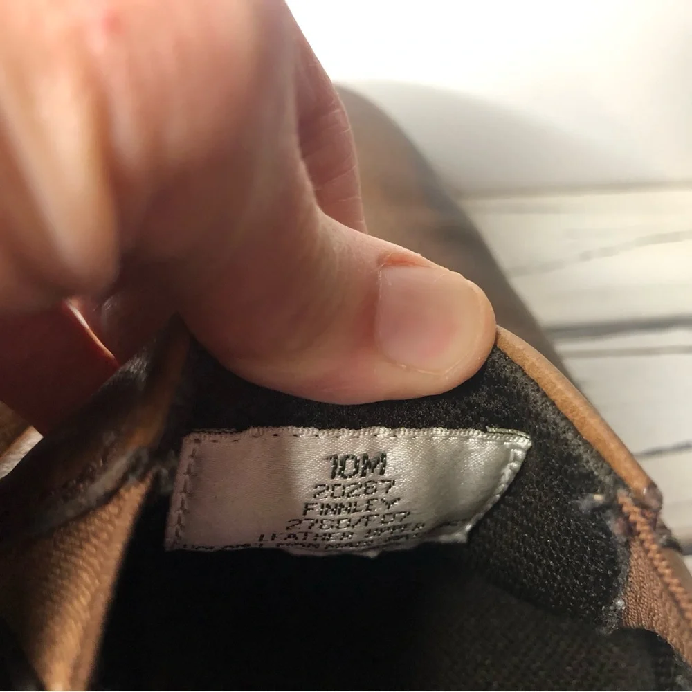 RJ Colt Finnley Distressed Leather Slip On Loafer Mens Size 10M - Picture 9 of 15